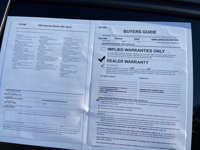 Used 2025 Hyundai Elantra Sport FWD image 5