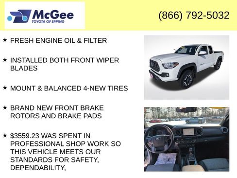 Used 2021 Toyota Tacoma TRD Off-Road w/ Technology Package image 8