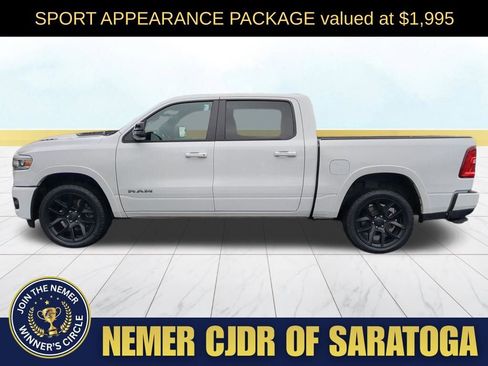 Used 2025 RAM 1500 Laramie w/ Sport Appearance Package image 2
