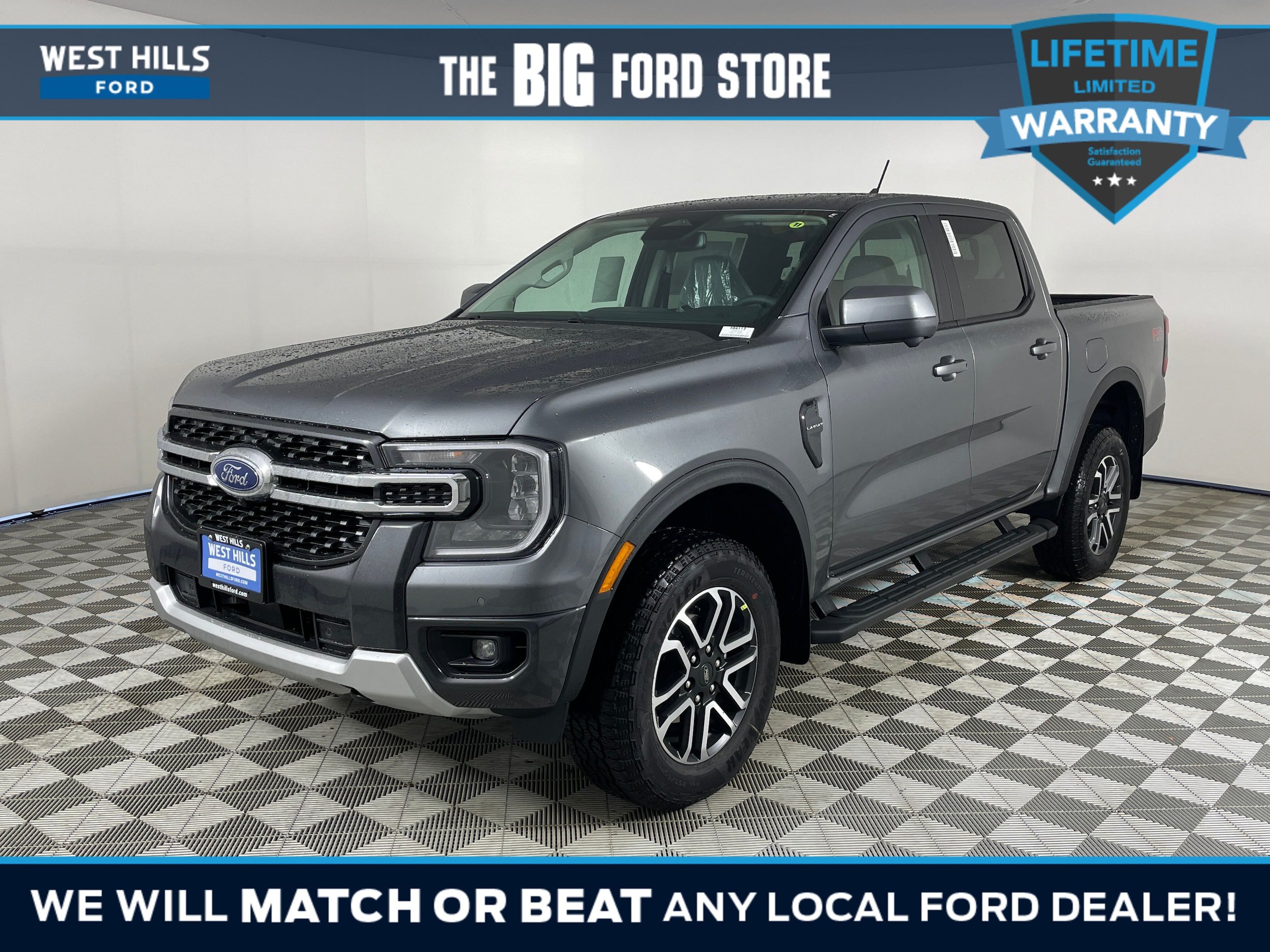 New 2026 Ford Ranger Lariat w/ FX4 Off-Road Package AWD/4WD image 1