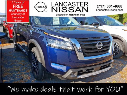 New 2025 Nissan Pathfinder Platinum w/ Cargo Package image 1