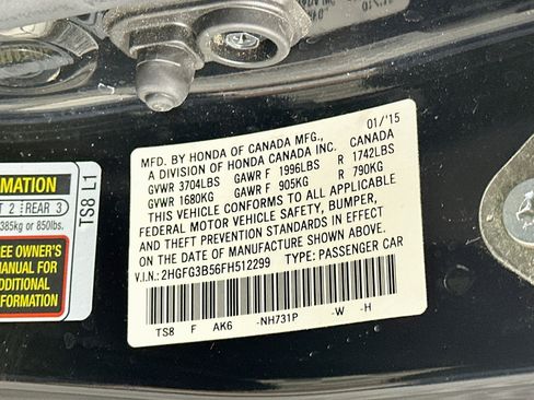 Used 2015 Honda Civic LX image 12