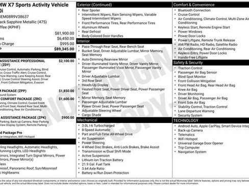 Certified 2024 BMW X7 xDrive40i image 41