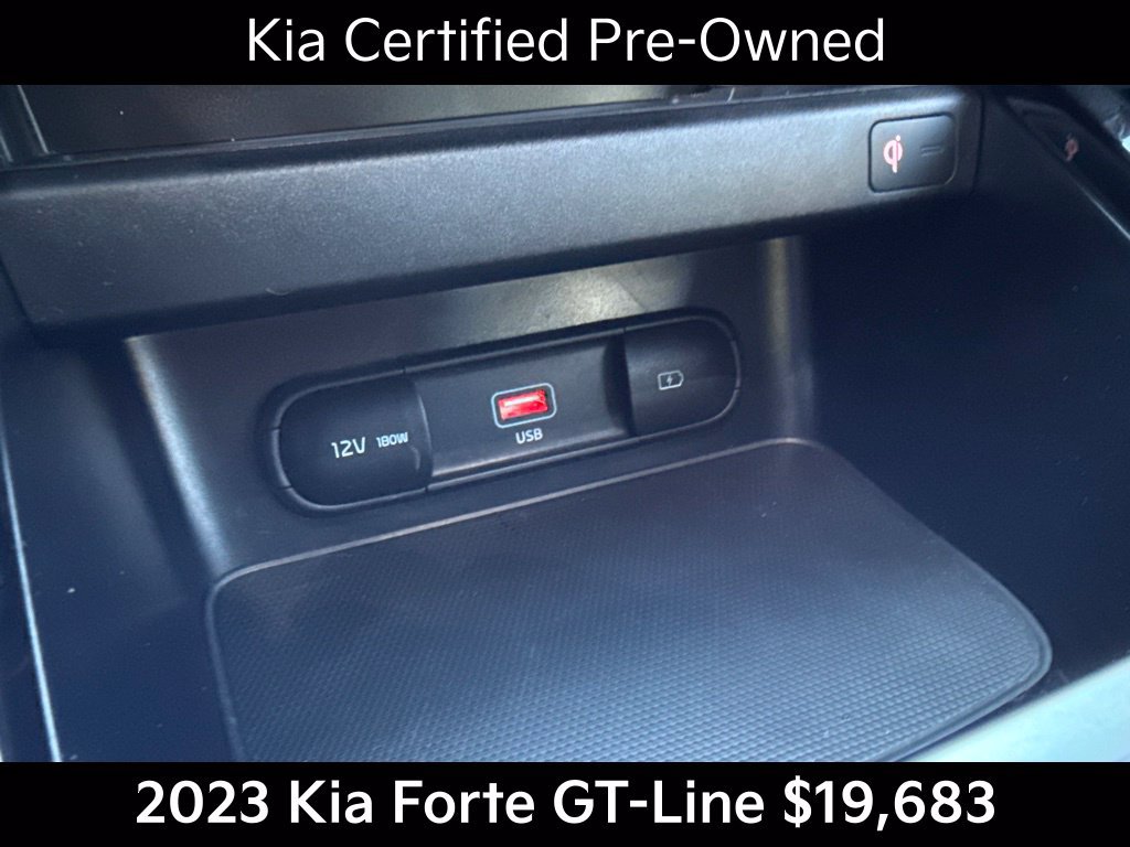 Certified 2023 Kia Forte GT-Line w/ GT-Line Premium Package FWD image 31