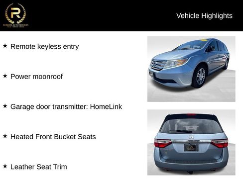 Used 2012 Honda Odyssey EX-L image 8