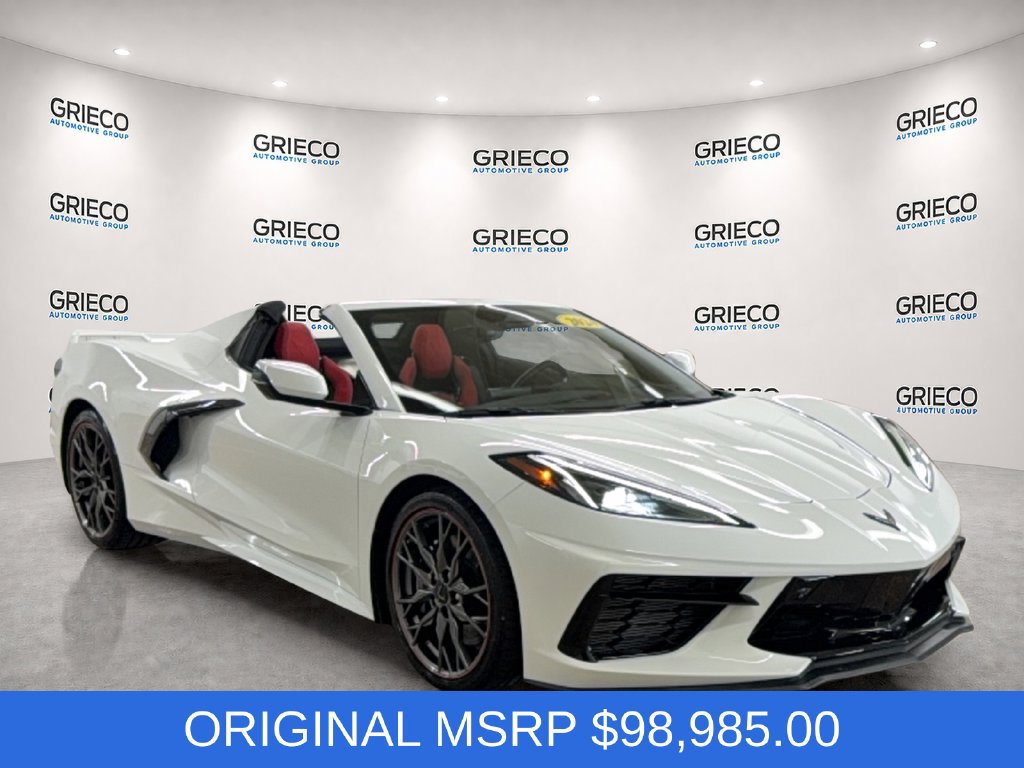 Used 2024 Chevrolet Corvette Stingray Preferred Conv w/ Z51 Performance Package RWD image 1