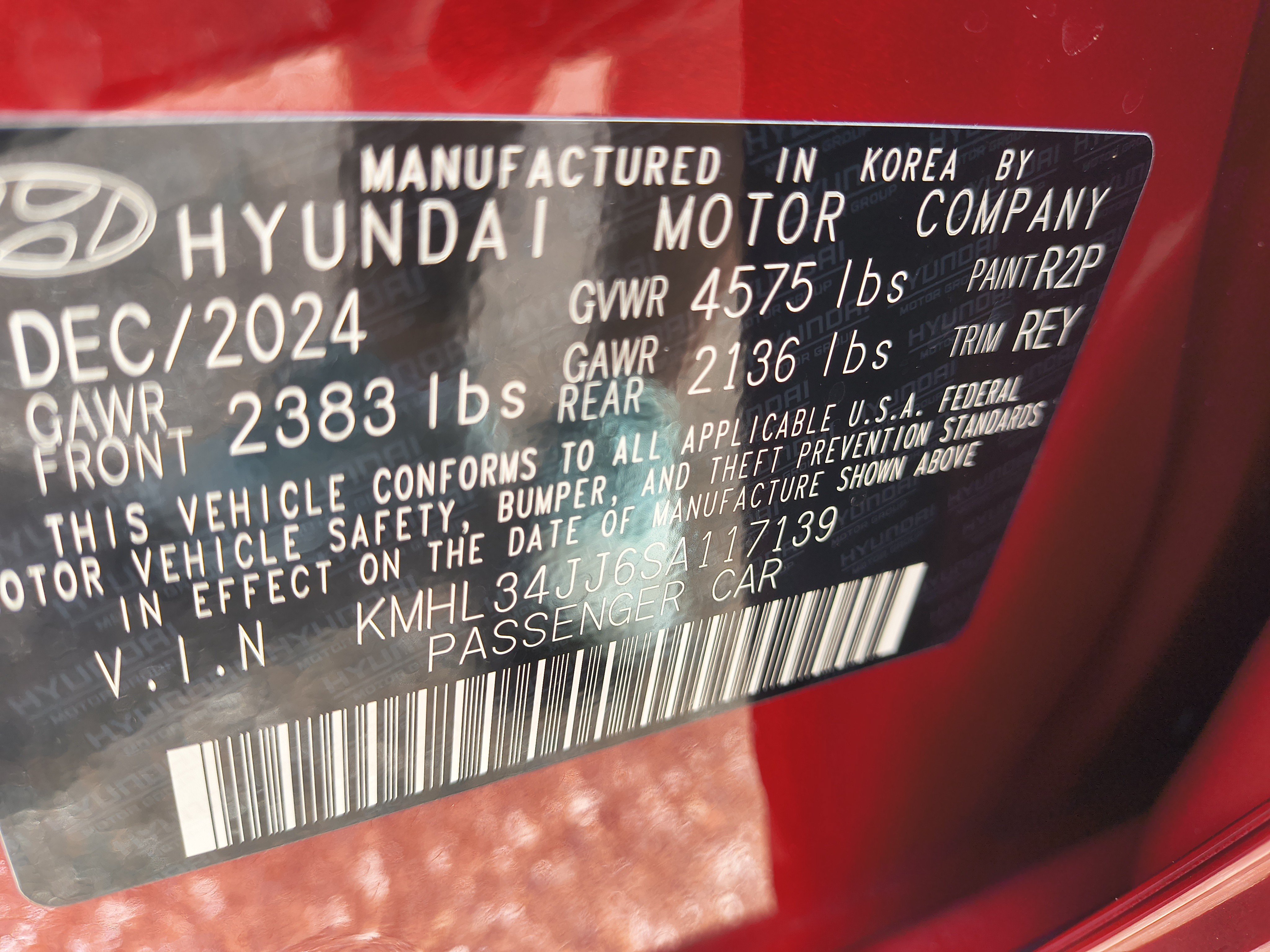 Certified 2025 Hyundai Sonata SEL FWD image 32