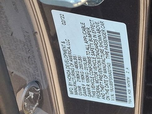 Certified 2022 Acura TLX w/ A-SPEC Pkg image 29