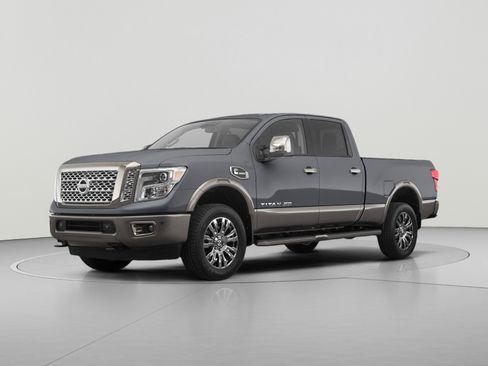 Used 2021 Nissan Titan Platinum Reserve w/ Moonroof Package AWD/4WD image 1