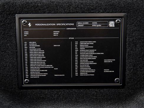 Certified 2023 Ferrari SF90 Spider AWD/4WD image 39