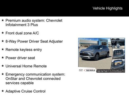 Certified 2023 Chevrolet Blazer LT w/ Convenience Package FWD image 5