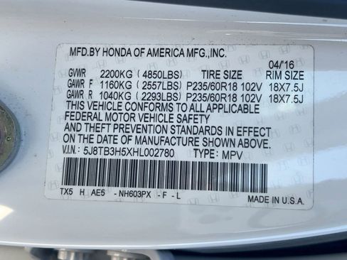 Used 2017 Acura RDX w/ Tech & AcuraWatch Plus Pkg image 18