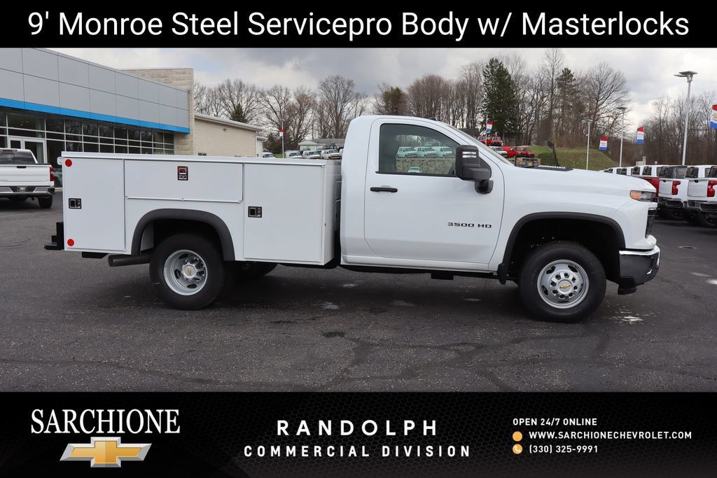 New 2025 Chevrolet Silverado 3500 W/T w/ WT Convenience Package AWD/4WD image 1
