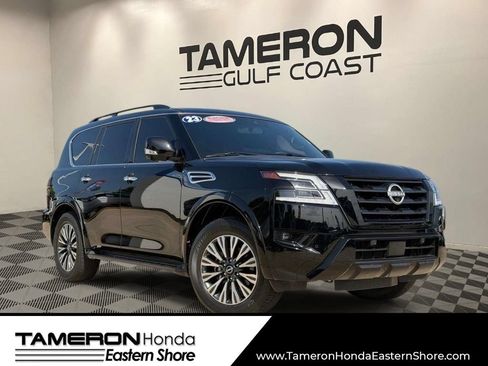 Used 2023 Nissan Armada SL w/ Midnight Edition Package RWD image 1