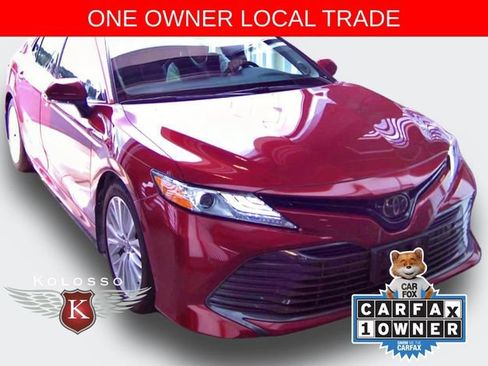 Used 2018 Toyota Camry XLE w/ Audio Package FWD image 1