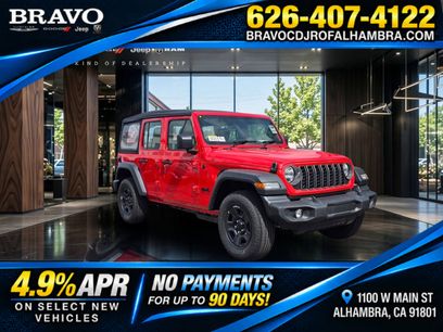 New 2026 Jeep Wrangler Unlimited Sport