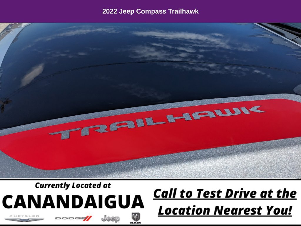 Used 2022 Jeep Compass Trailhawk w/ Trailhawk Convenience Group AWD/4WD image 16