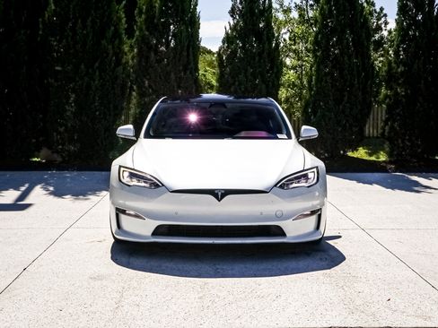 Used 2021 Tesla Model S Long Range AWD/4WD image 3