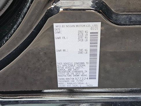 Used 2025 Nissan Altima 2.5 SV FWD image 20