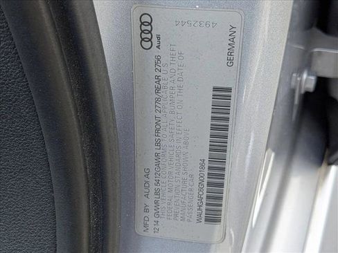 Used 2016 Audi A6 3.0T Prestige w/ Prestige Package image 14