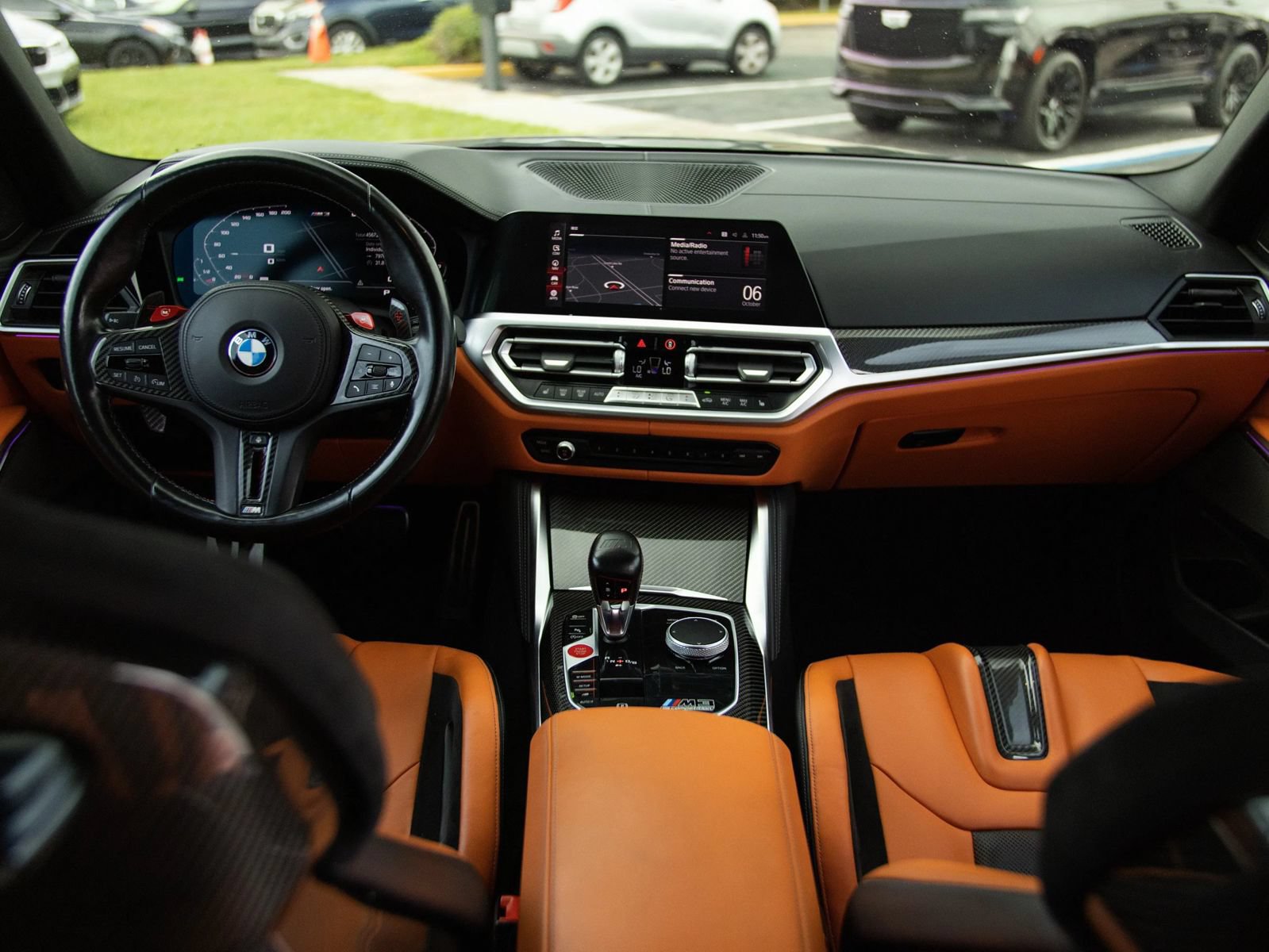 Used 2021 BMW M3 Competition w/ M Carbon Exterior Package RWD image 36