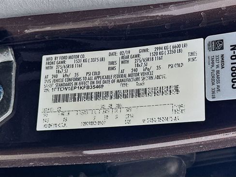 Certified 2019 Ford F150 XLT w/ Equipment Group 302A Luxury image 22