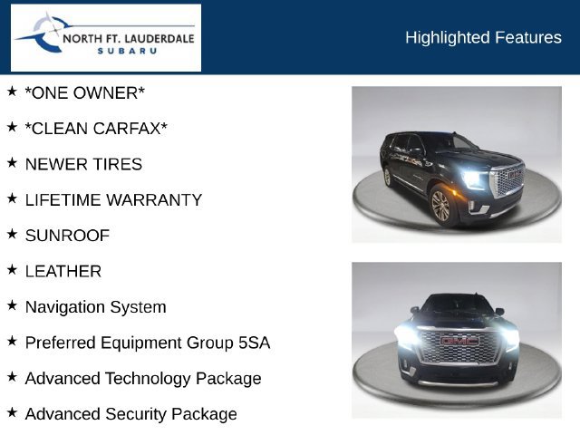 Used 2021 GMC Yukon Denali w/ Denali Premium Package RWD image 7
