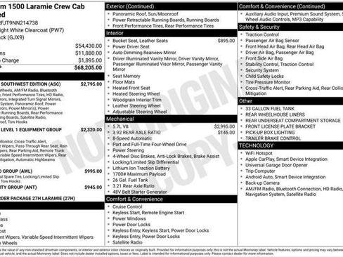 Used 2022 RAM 1500 Laramie w/ Laramie Southwest Edition AWD/4WD image 2