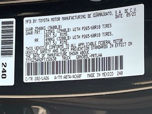 Used 2023 Toyota Tacoma Limited w/ Nightshade Package AWD/4WD image 32