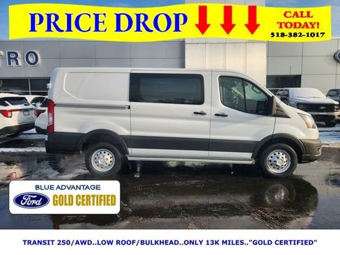 Certified 2024 Ford Transit 250 Low Roof AWD w/ Exterior Upgrade Package image 3