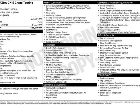 Used 2021 MAZDA CX-5 Grand Touring Reserve image 6