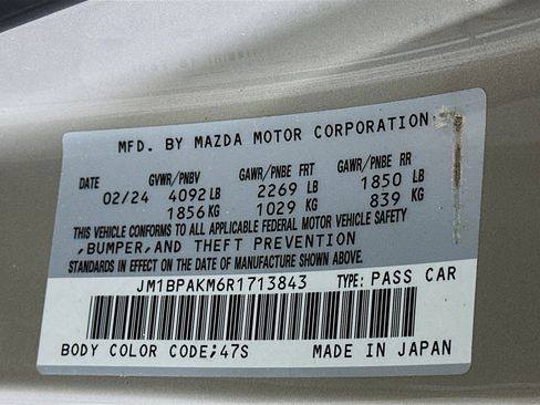 Used 2024 MAZDA MAZDA3 s image 12