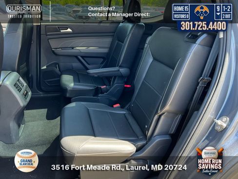 Used 2022 Volkswagen Atlas SEL AWD/4WD image 19