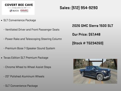 New 2026 GMC Sierra 1500 SLT AWD/4WD image 36
