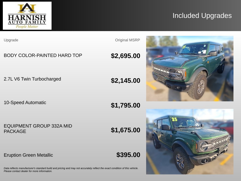 Used 2025 Ford Bronco Badlands AWD/4WD image 5