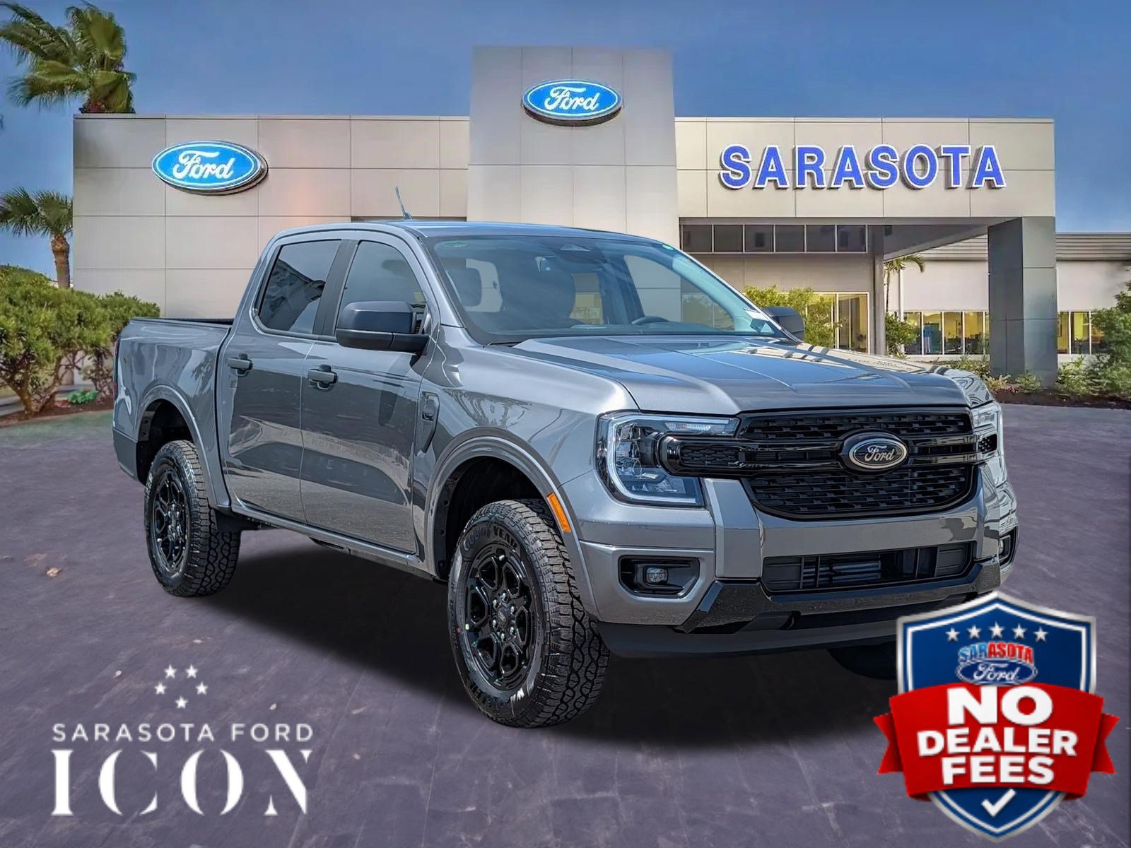 New 2026 Ford Ranger XLT w/ Black Appearance Package RWD image 1