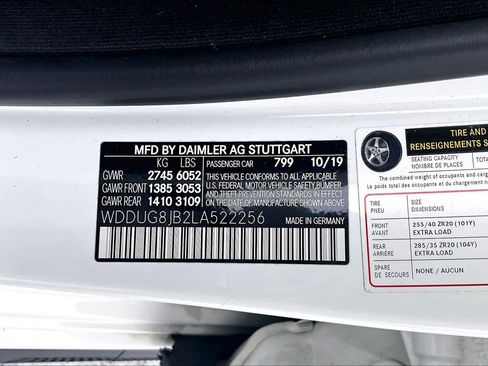 Used 2020 Mercedes-Benz S 63 AMG 4MATIC Sedan image 30