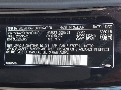Used 2022 Volvo XC90 T6 Inscription AWD/4WD image 27