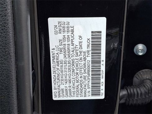 Used 2024 Honda Ridgeline RTL image 27