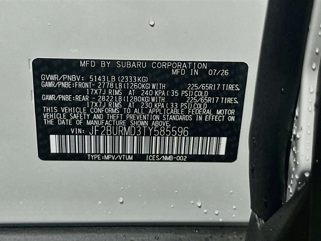 New 2026 Subaru Outback Wilderness AWD/4WD image 27