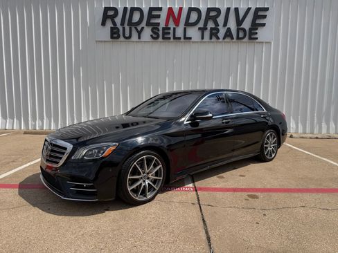 Used 2019 Mercedes-Benz S 560 Sedan w/ AMG Line Exterior image 1