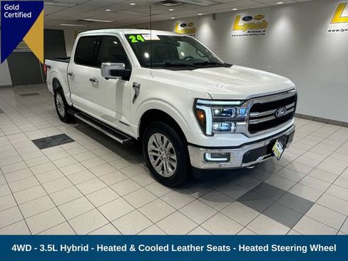 Certified 2024 Ford F150 Lariat w/ Bed Utility Package AWD/4WD image 1
