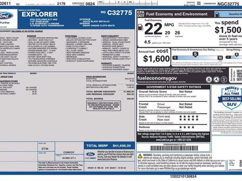 Used 2022 Ford Explorer XLT image 27