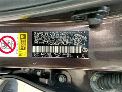 Used 2012 Lexus CT 200h Premium w/ Premium Audio Pkg FWD image 30