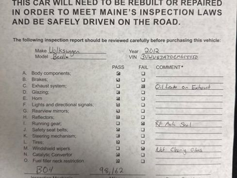 Used 2012 Volkswagen Beetle Turbo image 28