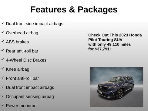 Certified 2023 Honda Pilot Touring image 16