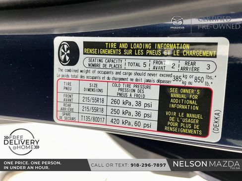 Certified 2025 MAZDA CX-30 2.5 Turbo w/ Premium Plus Pkg image 53