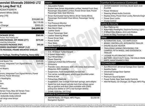 Used 2007 Chevrolet Silverado 2500 LTZ w/ Safety Package image 17