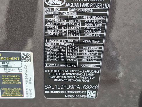 Certified 2024 Land Rover Range Rover Sport Dynamic SE AWD/4WD image 35