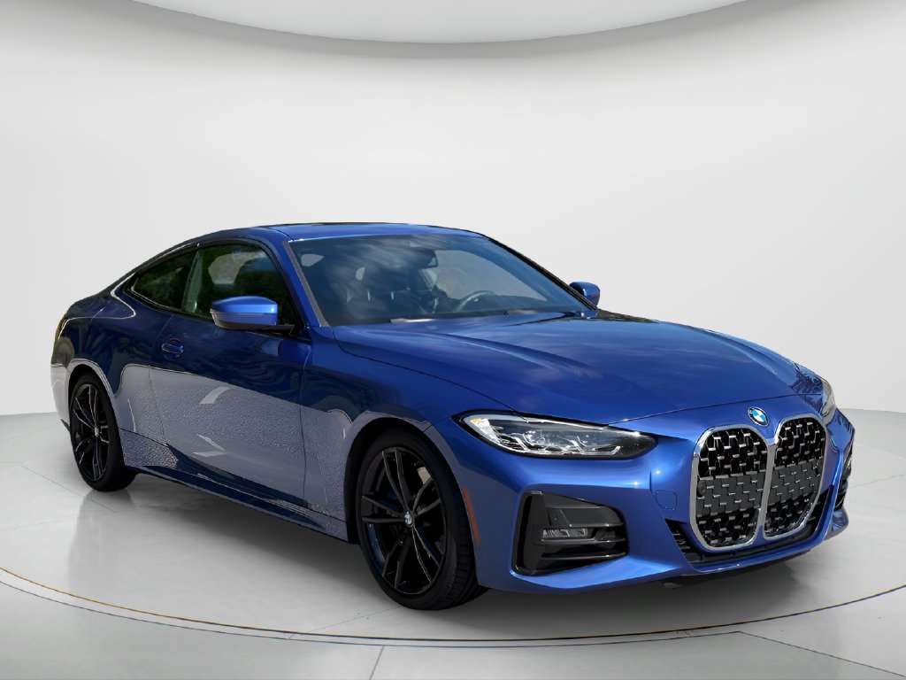 Used 2022 BMW 430i Coupe w/ M Sport Package RWD image 3